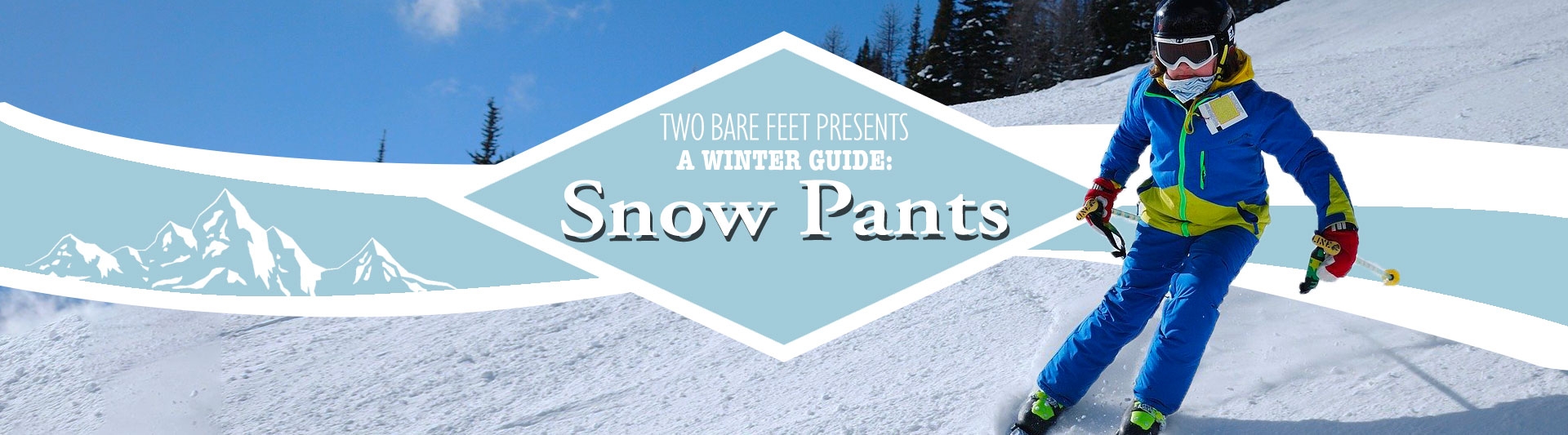 Women's snow trousers banner